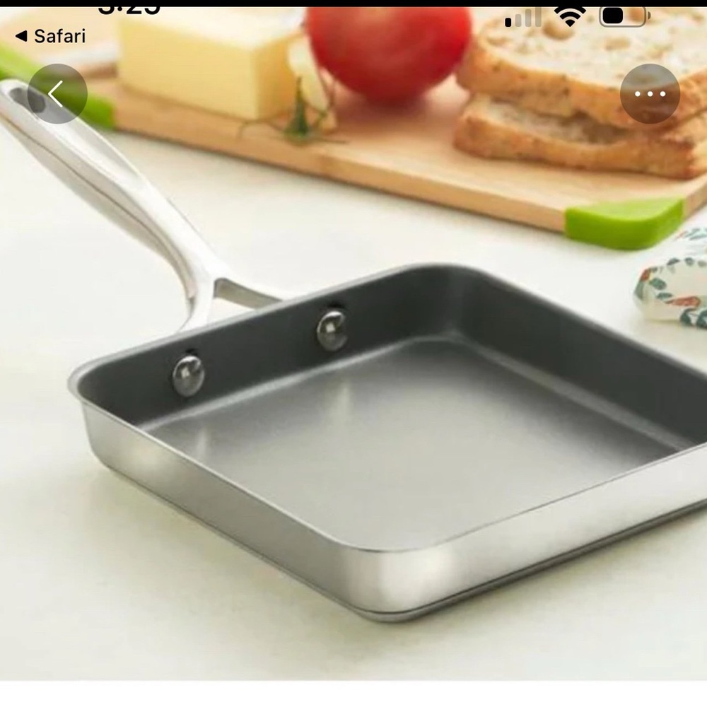 Princess House Small Square Griddle